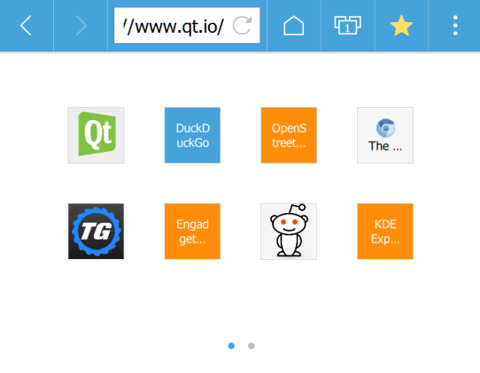 Qt WebBrowser