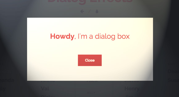 dialog box